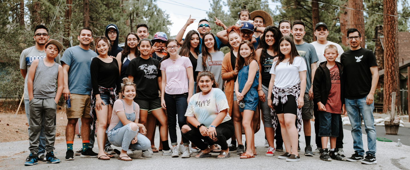 Group photo of young people