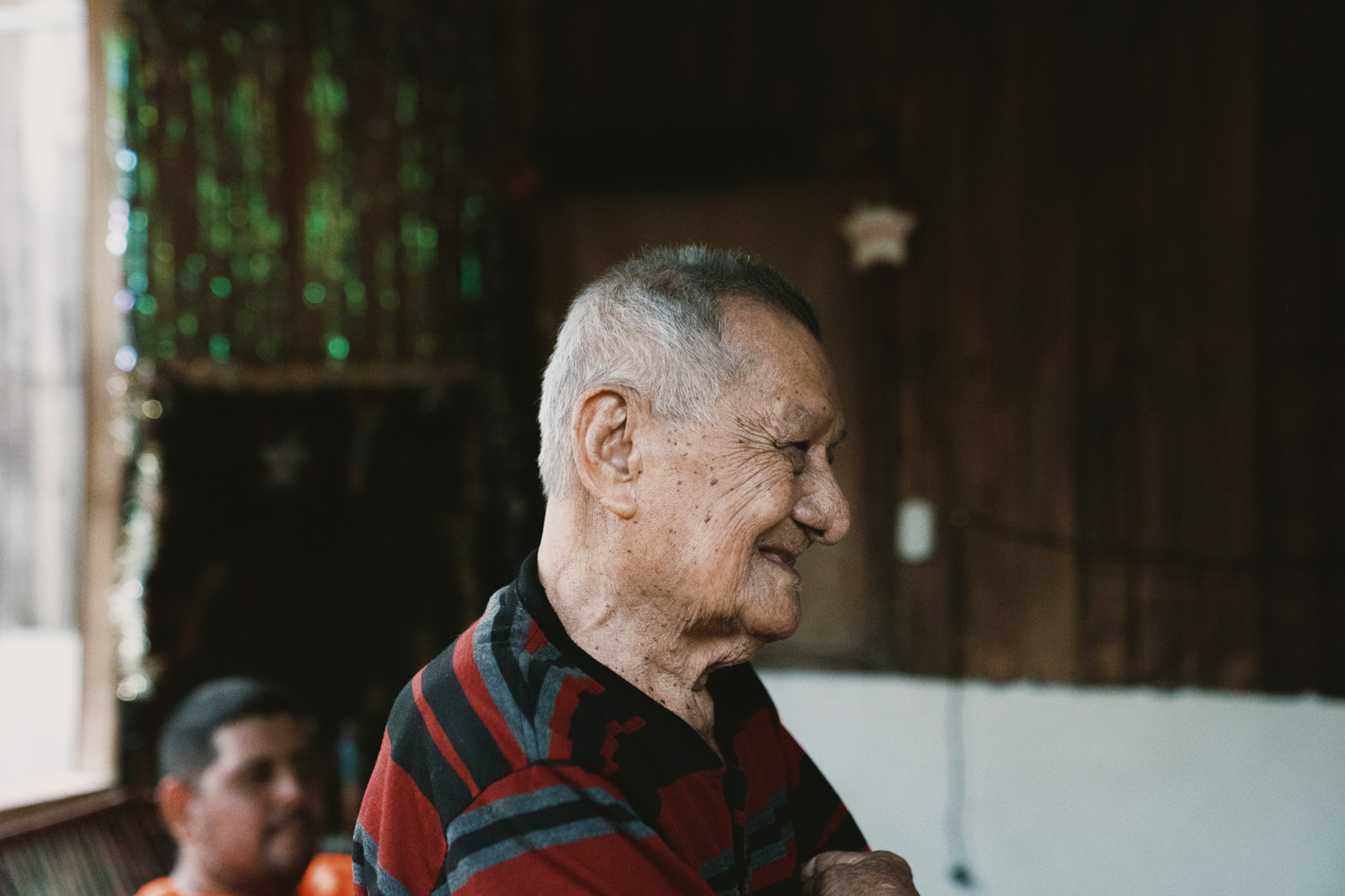 Liborio Matarrita Gómez, 95, in his home in Curime, in the Guanacaste province of Nicoya